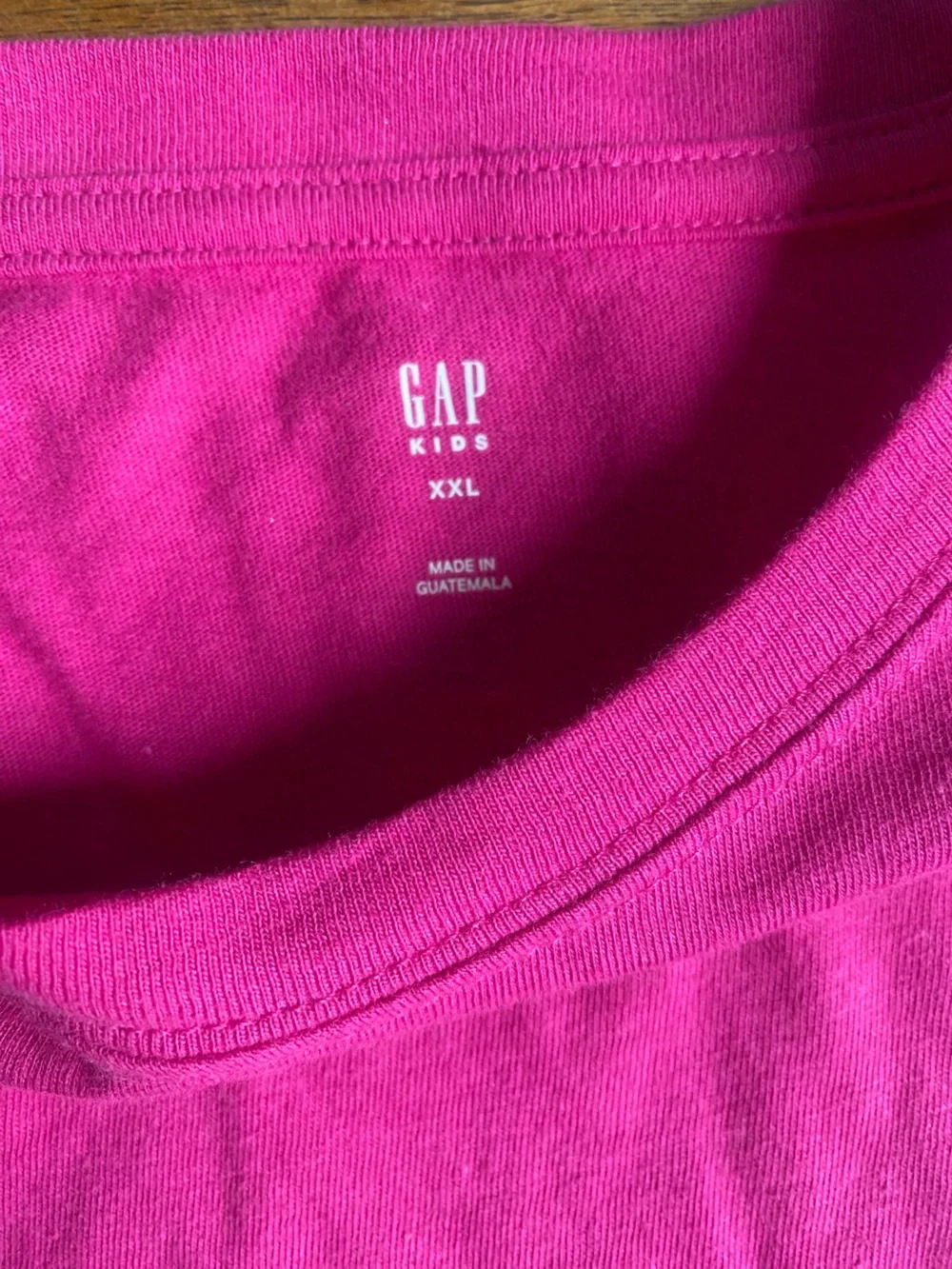 NEW - GAP Bright Pink Long-Sleeve Tee with Bunny Graphic
